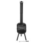 YOHO Customized Outdoor fire pit Garden patio Portable bbq fire place backyard used BBQ burner