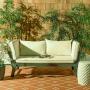YOHO Outdoor Simple Modern l-shaped aluminum couch Garden sofa furniture Patio Adjustable garden decor sofa set