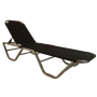 Poolside chaise lounge garden lounger chair aluminum beach chaise lounge Sun lounge