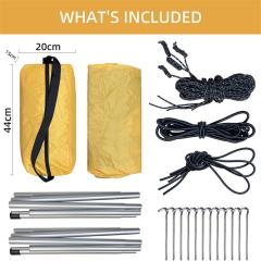Outdoor Rear Extensional Gazebo Camping Car Extensional Gazebo Tent