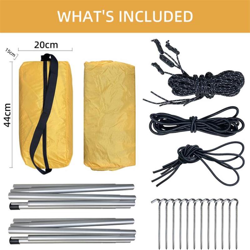 Outdoor Rear Extensional Gazebo Camping Car Extensional Gazebo Tent