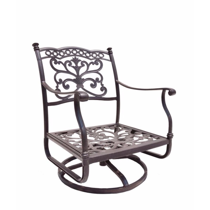 Outdoor All-Weather Hot Sale Beautiful Cast Aluminium Patio Garden Furniture Dining Chair