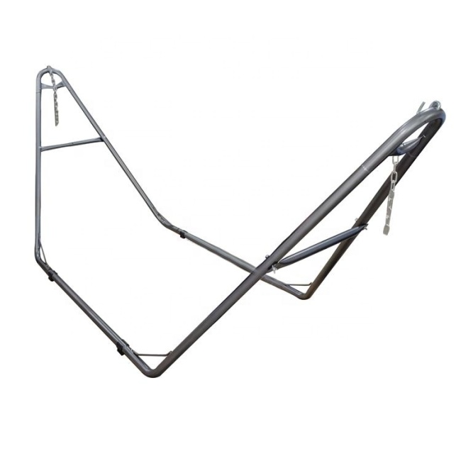 Universal Multi-Use Heavy-Duty Steel Hammock Stand Two Tube Support Outdoor Hammock Stand