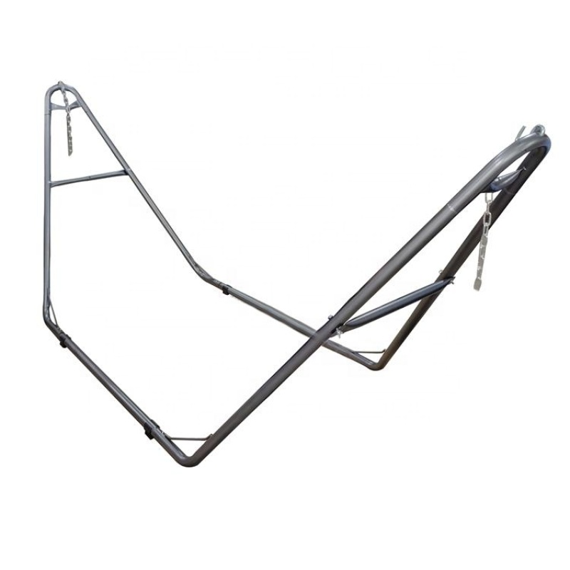 Universal Multi-Use Heavy-Duty Steel Hammock Stand Two Tube Support Outdoor Hammock Stand