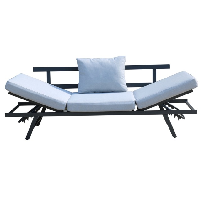 Yoho new model outdoor daybed garden sofa beds  outdoor bench seat