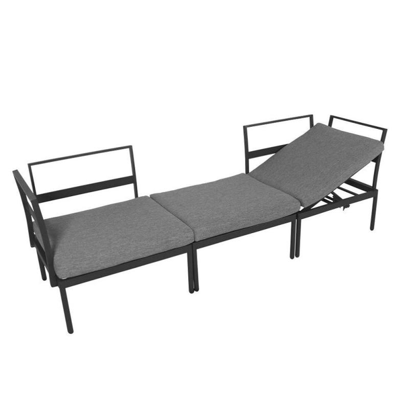 New Design Aluminum frame Garden Furniture Outdoor Patio 4PC Multi-function Furniture Sets