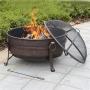 YOHO black fire pit high quality steel fire pit for patio