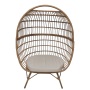 YOHO High Quality Egg Rattan Chair Outdoor Garden Single Chair Patio Leisure Rattan Egg chair with stand for adults/teenagers