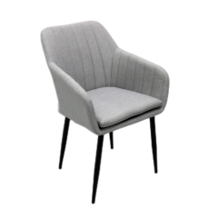YOHO Outdoor indoor aluminum bar chair Single sofa modern fashion conference antechamber clerk chair Dining chair