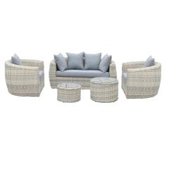 Outdoor Furniture PE Wicker Rattan 4pc Sofa Set