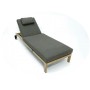Modern Aluminium  outdoor lounger chair chaise spain garden lounger Patio Hotel Beach Furniture Pool Lounger
