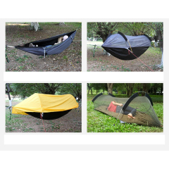 YOHO Outdoor Camping Hammock 2 in 1 loft tent multi-fuctional Waterproof with screen net
