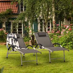 YOHO Outdoor Garden Modern Simple Lightweight Foldable Chair Adjustable KD Folding sun lounger Zero Gravity Chair