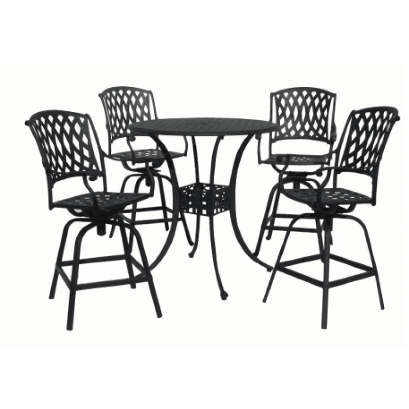 New Design Outdoor garden furniture  5 pcs woven rope