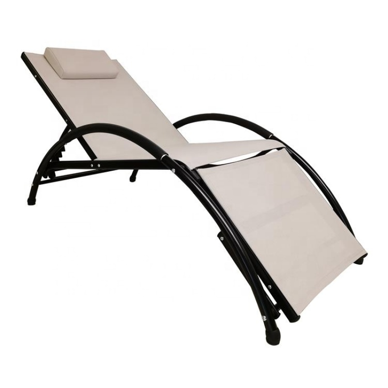 New lounge with fitness function outdoor morden chaise lounge