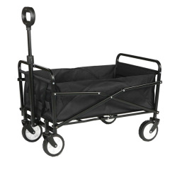 YOHO Top quality beach wagon cart Outdoor patio garden camping bbq hand carts trolleys with heavy duty