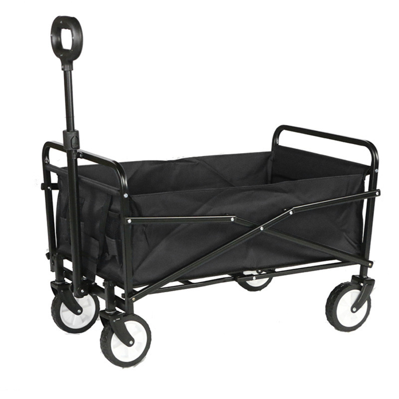 YOHO Top quality beach wagon cart Outdoor patio garden camping bbq hand carts trolleys with heavy duty