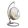 Yoho Wholesale Hot sale High Quality Rattan swing chair Outdoor Garden Patio Bedroom hanging egg chair swing with stand