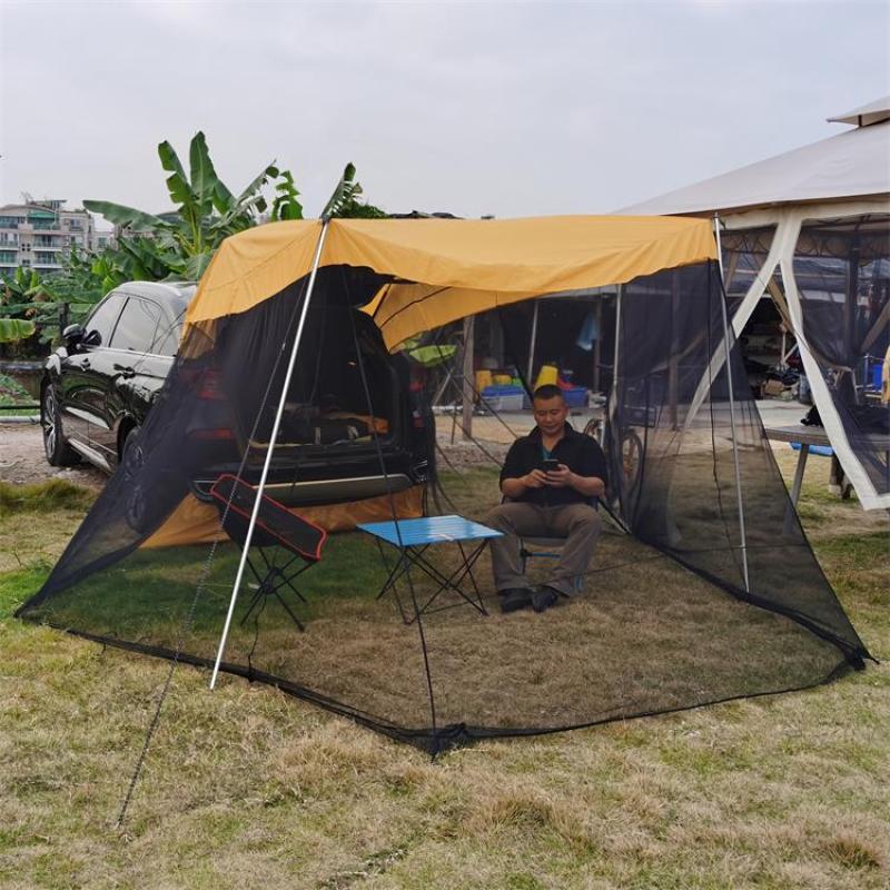 Outdoor Rear Extensional Gazebo Camping Car Extensional Gazebo Tent