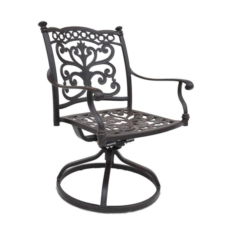 Modern Design Outdoor 5 year guarantee leisure Swivel chair Patio Furniture Garden Personal Chair Metal