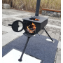 Outdoor camping Portable Foldable Charcoal grill Outdoor Patio Backyard Garden BBQ movable smoker bbq family use camping party