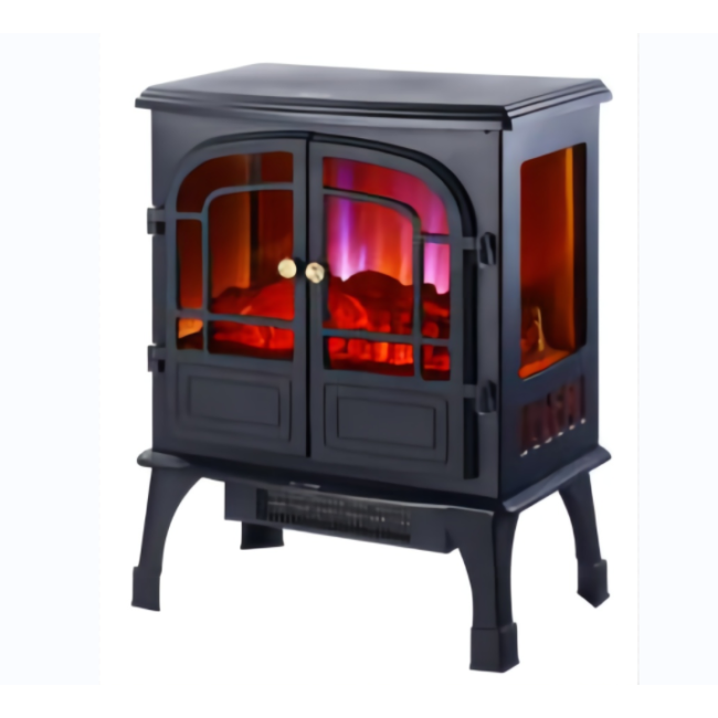 YOHO New Arrival Indoor Electric Fire Place Stove 2000w 3D Fire Mirrored Decorative Electric Fireplaces With Two-position Heater