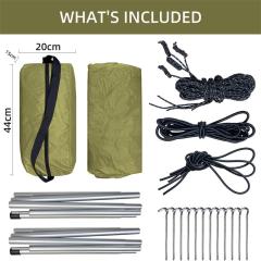 Outdoor SUV Car Camping Tent Mosquito Net Portable Folding Awning Tents