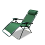 Classic luxury aluminium outdoor  furniture plastic deck chair