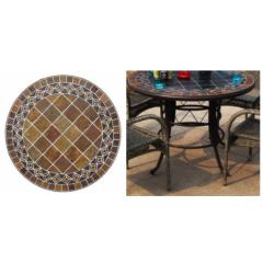 Yoho new design Mosaic table outdoor cafe table mosaic coffee table for garden