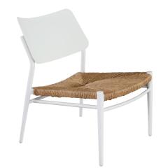 YOHO Wholesale cheap Outdoor furniture Garden Chairs Aluminum and PE distorted rattan  Leisure Dining chair