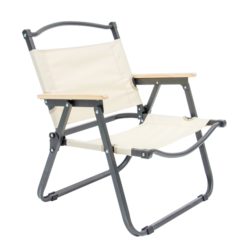 OEM Fabric Portable Wood Grain Aluminum Frame folding chair ultralight Camping Director Chair outdoor fishing chair