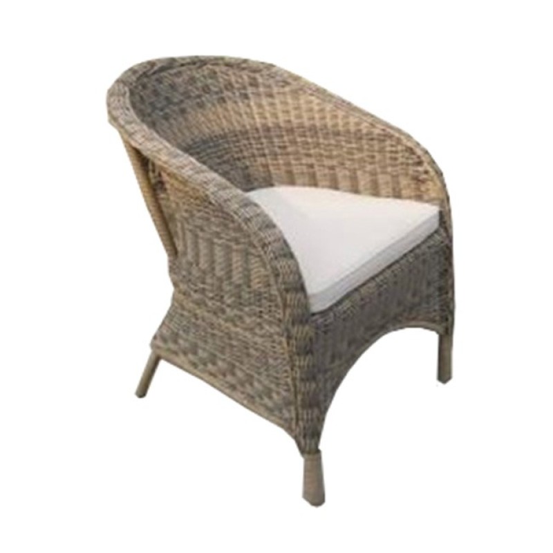 Outdoor patio garden rattan swivel adjustable chair