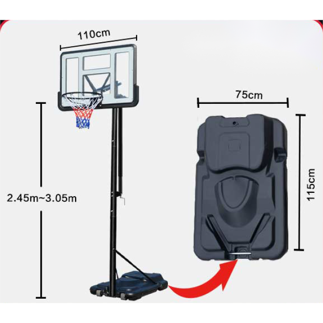 YOHO Various Special Multi Basketball Stand Basketball Hoop And Stand basketball ring backboard for adults
