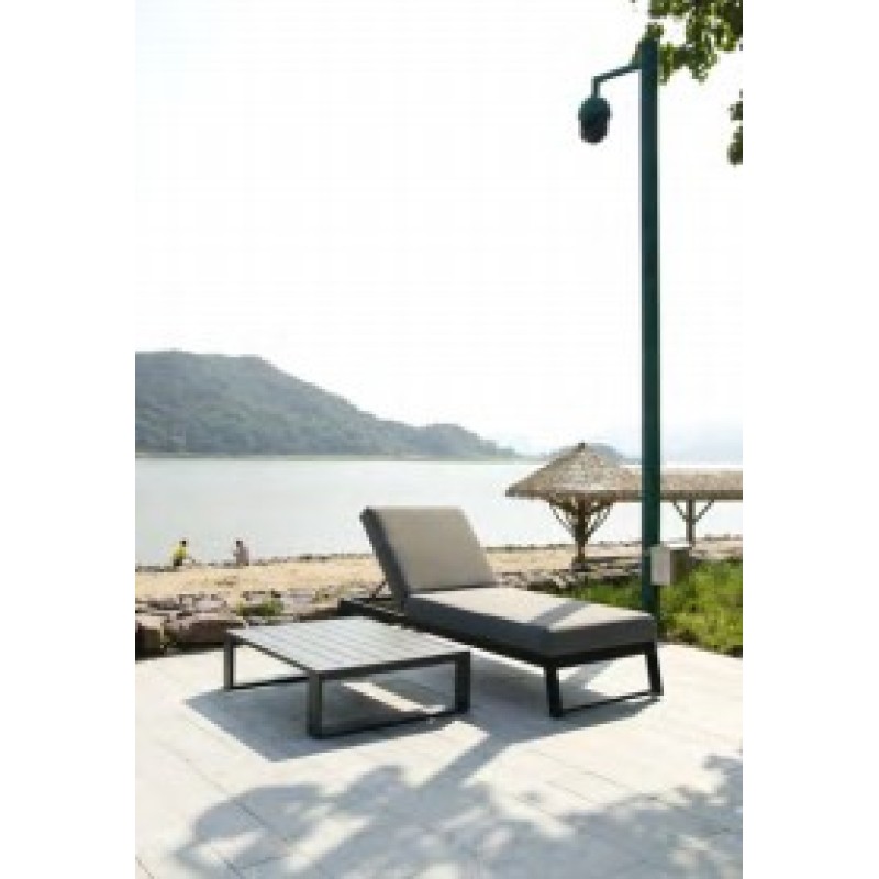Modern Design Aluminium Sun Lounge Garden Hotel Beach Furniture Sun Pool Lounger Chair