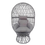 Wholesale Custom Leisure Egg Chair Swing With Seat Cushion Single Swing Wicker