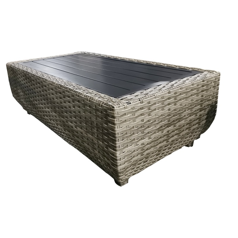 Outdoor Garden Patio 4PCS Rattan Aluminum Furniture Communication Sofas
