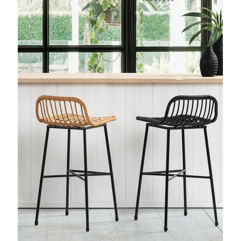 New Style Hot Sale Plastic Wicker Dining Chairs Rattan Furniture Balcony Chair For Wedding