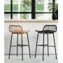 New Style Hot Sale Plastic Wicker Dining Chairs Rattan Furniture Balcony Chair For Wedding