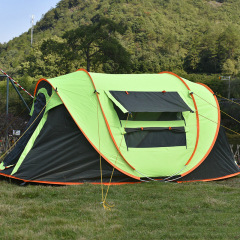 Wholesale 4 Person Camping Waterproof Tent Automatic Outdoor Pop-up Portable Foldable Camping  Tent