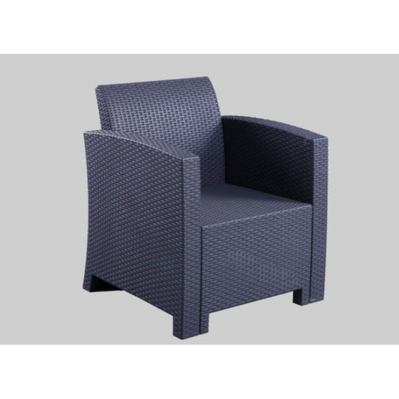 2018 Trend Injection Full PP Outdoor Garden Sofa Set In Wicker Looking
