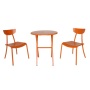 Yoho Wholesale Outdoor Bar Table Iron Mental 3 PCS Garden Bistro Set