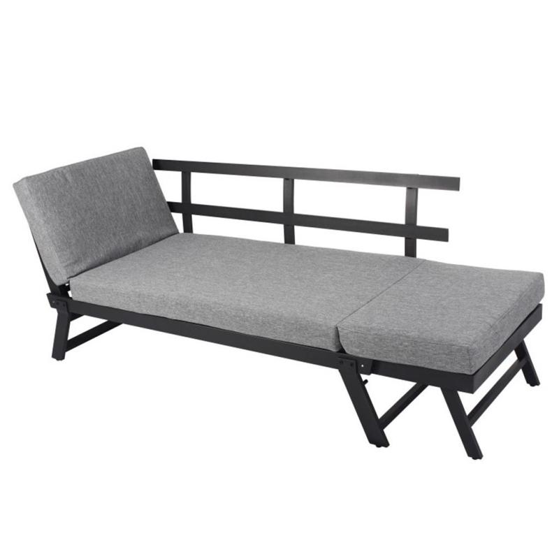 Best selling outdoor aluminum lounge Garden Furniture Sets Metal Reclining Adjustable Chaise Patio