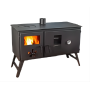 YOHO High Quality Charcoal Burning Pizza oven Big Round Table Top Stovetop Movable Multi-functional Wood Fired Pizza Oven