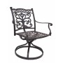 Outdoor All-Weather Hot Sale Beautiful Cast Aluminium Patio Garden Furniture Dining Chair