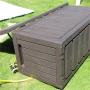 YOHO Hot Sale Outdoor New Design PP Plastic Locker Garden Decoration Plastic High Capacity Shoe/Toy/Pillow/Tool Storage Box