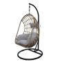 Manufacturers Direct Sale Rattan Patio Chair Hanging Egg Chair Single Seat Swing Chair
