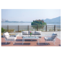 Aluminum Sofa set with Cushion Outdoor sofa furniture garden patio Simple modern design