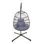 Wholesale Cheap hanging egg chair made in rattan egg chair outdoor Customized with logo