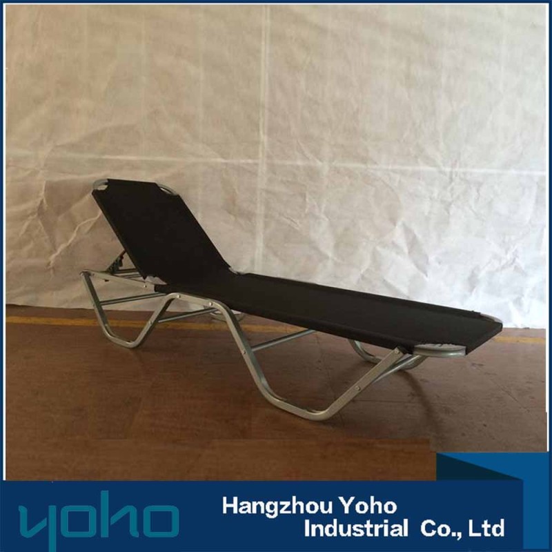 Outdoor Aluminum KD Sun Bed Folding Lounge Swimming Pool Chair