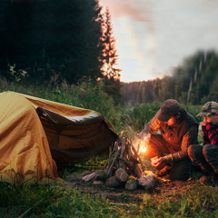 Outdoor Camping Hiking  Waterproof Tarp Ultralight Tent Tree Hammock With Mosquito Net Camping Hammock
